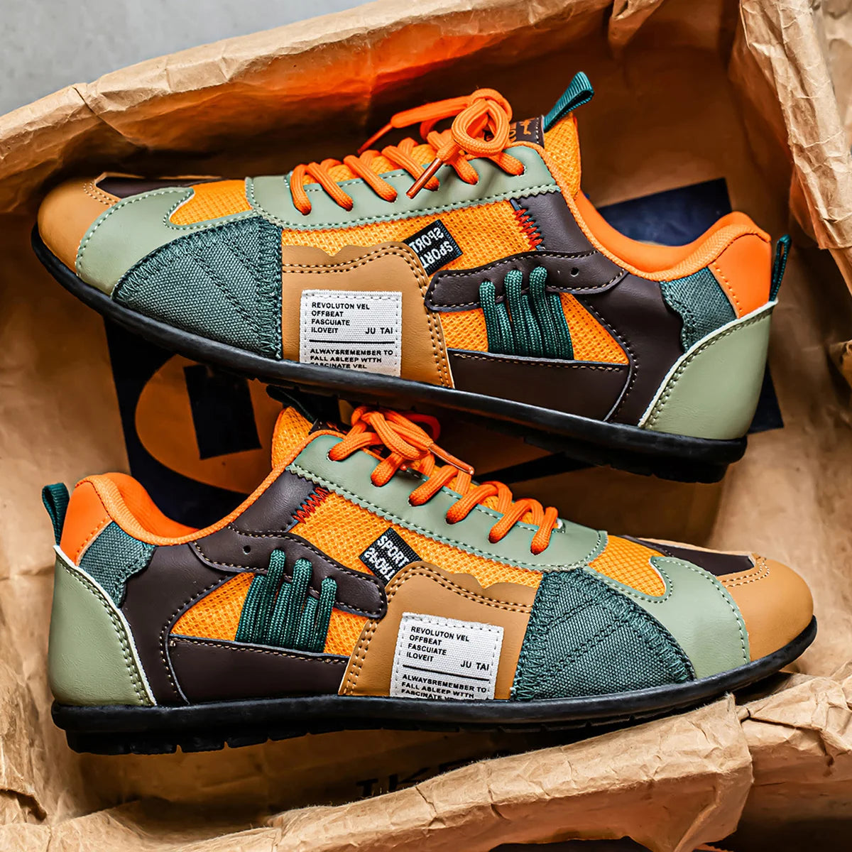 Zapatillas Deportivas Casual Hombre Transpirables Antiodor