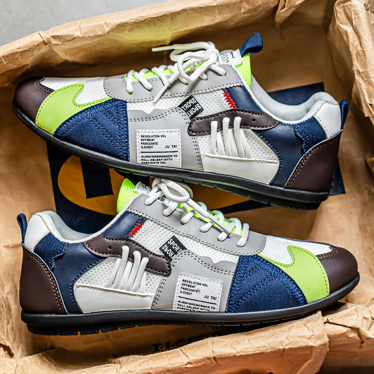 Zapatillas Deportivas Casual Hombre Transpirables Antiodor
